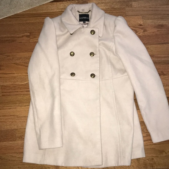 Express Jackets & Blazers - Express Peacoat